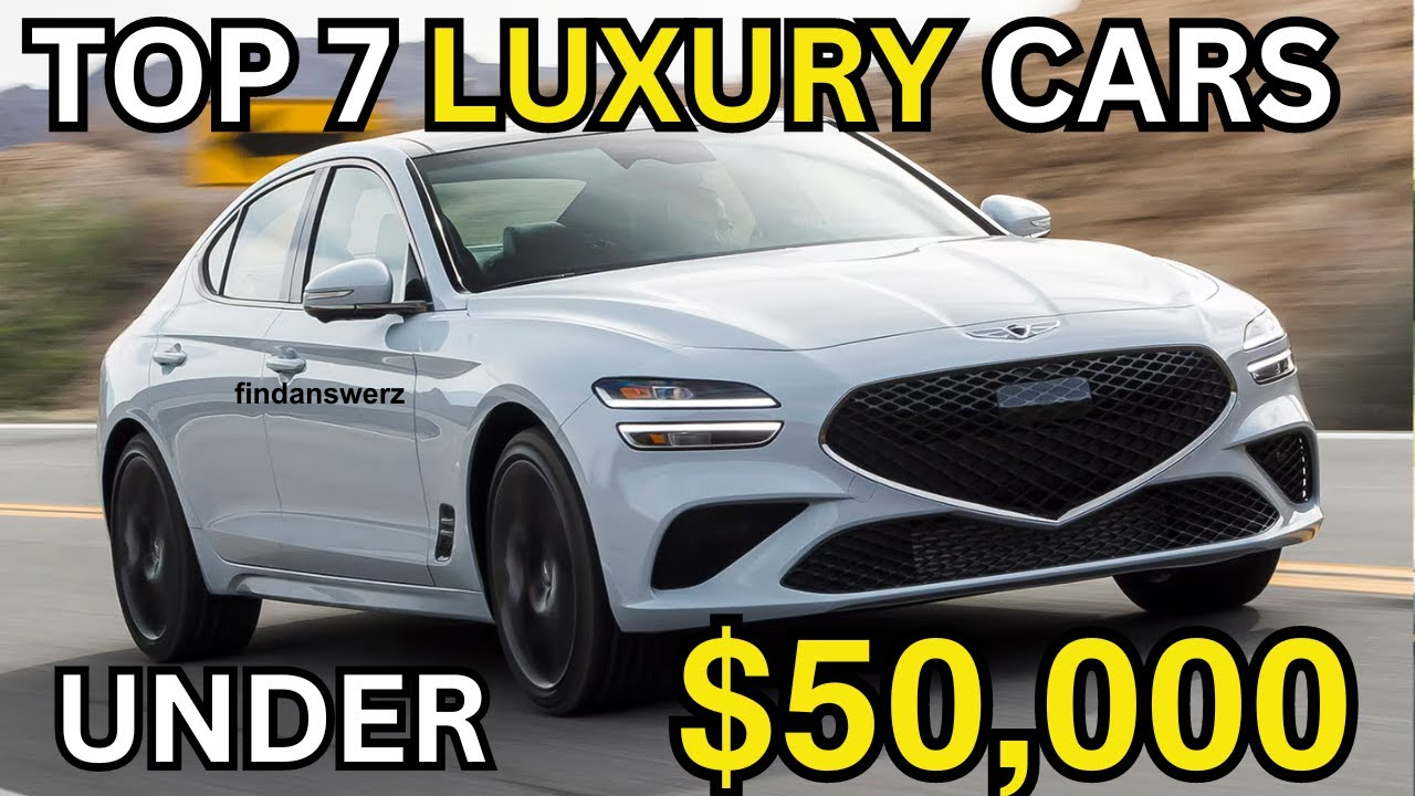 The Best Luxury Sedans Under $50,000